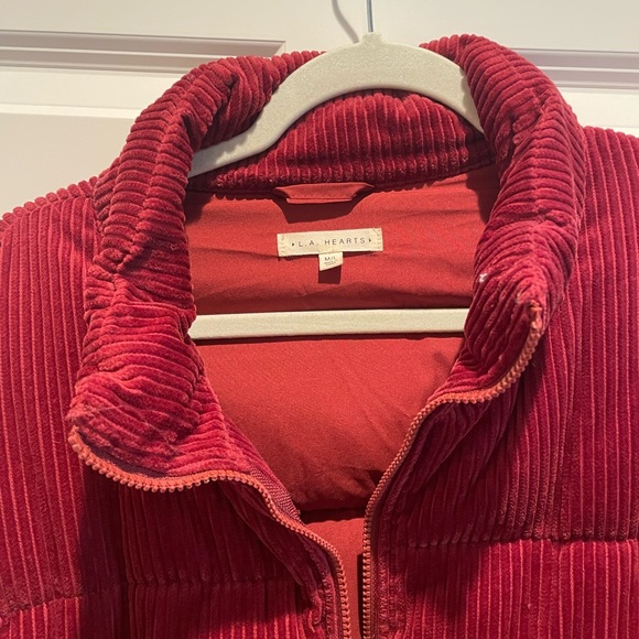 Pacsun L.A. Hearts Cordoroy Puffer - Picture 3 of 5